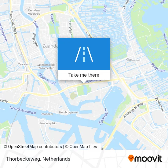 Thorbeckeweg map