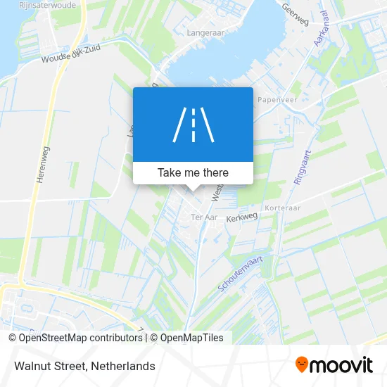 Walnootstraat map