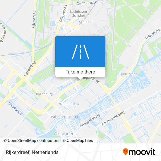 Rijkerdreef Karte