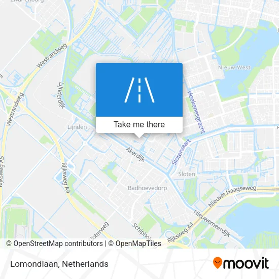 Lomondlaan map
