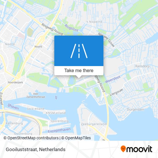 Gooiluststraat map