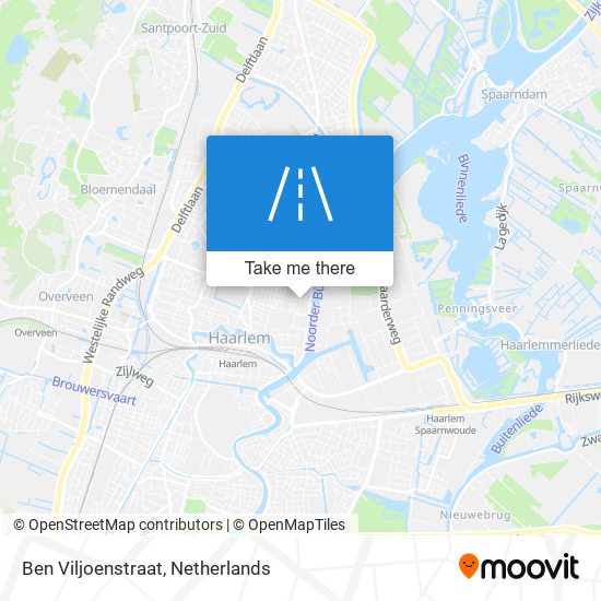 Ben Viljoenstraat map