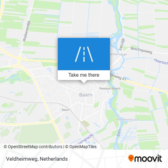Veldheimweg map