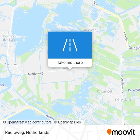 Radioweg map