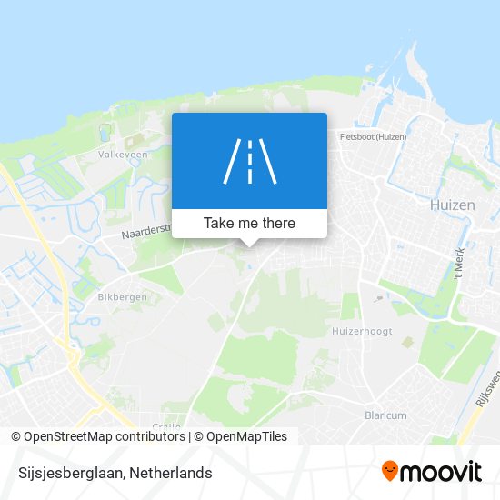 Sijsjesberglaan map