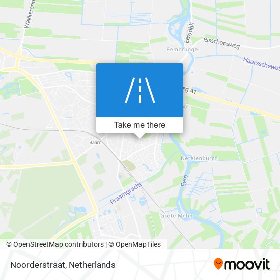 Noorderstraat map