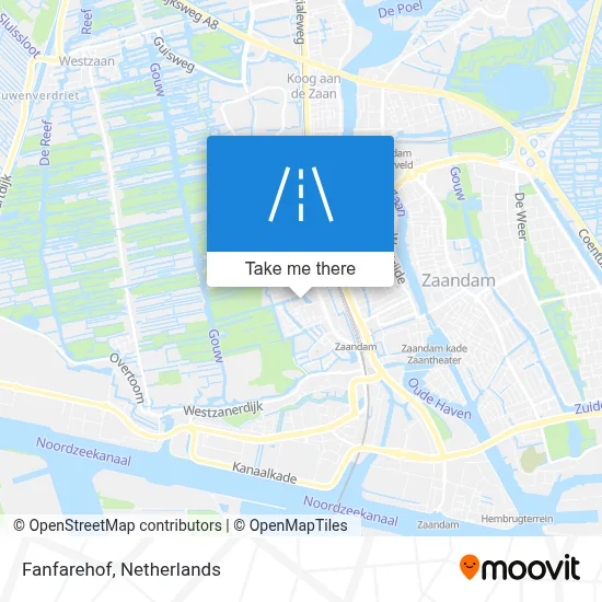 Fanfarehof map