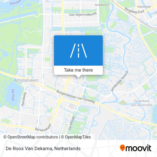 De Roos Van Dekama map