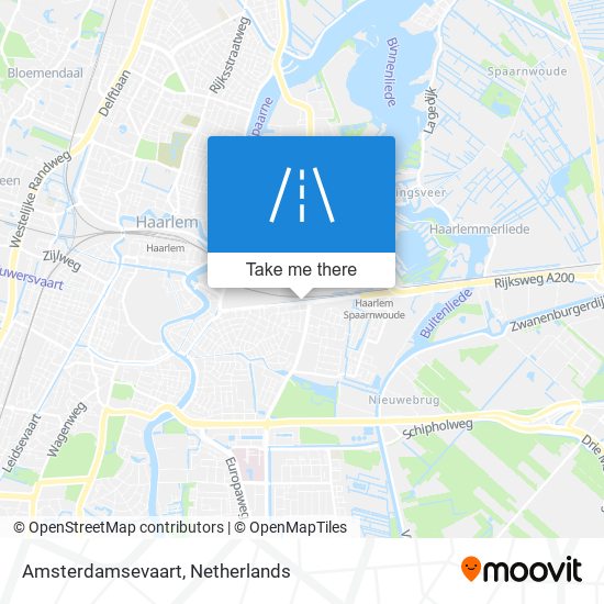 Amsterdamsevaart Karte