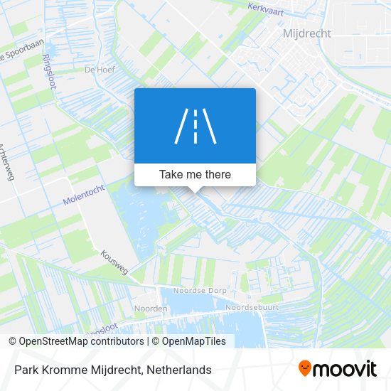 Park Kromme Mijdrecht map