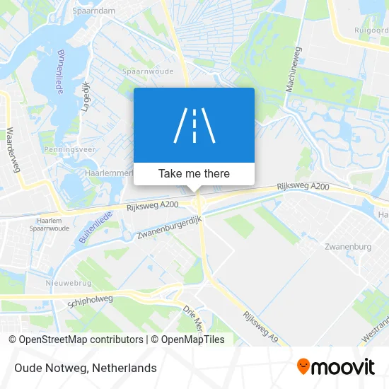 Oude Notweg map
