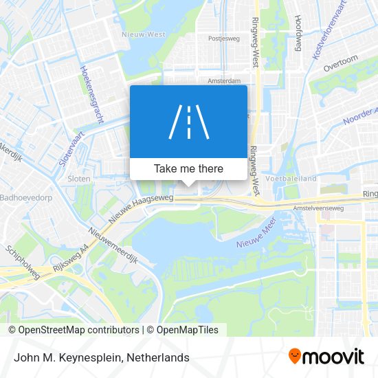 John M. Keynesplein map