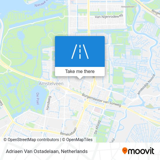 Adriaen Van Ostadelaan map