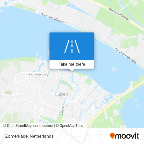 Zomerkade map