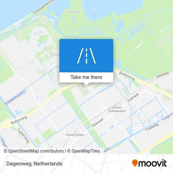 Dagenweg map
