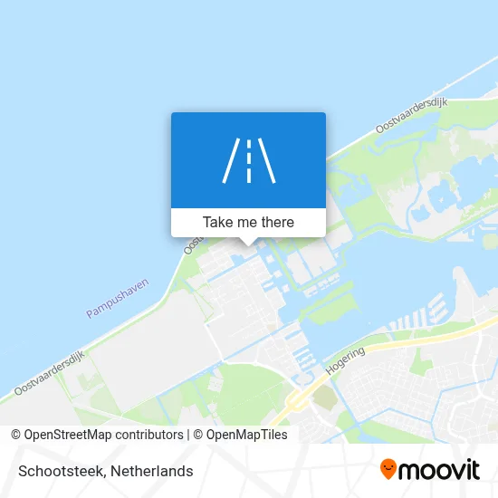 Schootsteek map