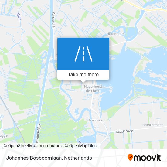 Johannes Bosboomlaan map