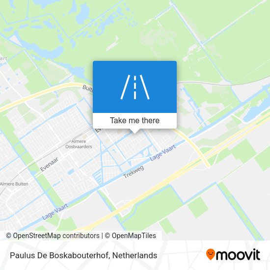 Paulus De Boskabouterhof map