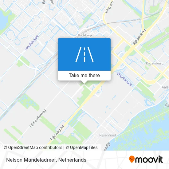 Nelson Mandeladreef map