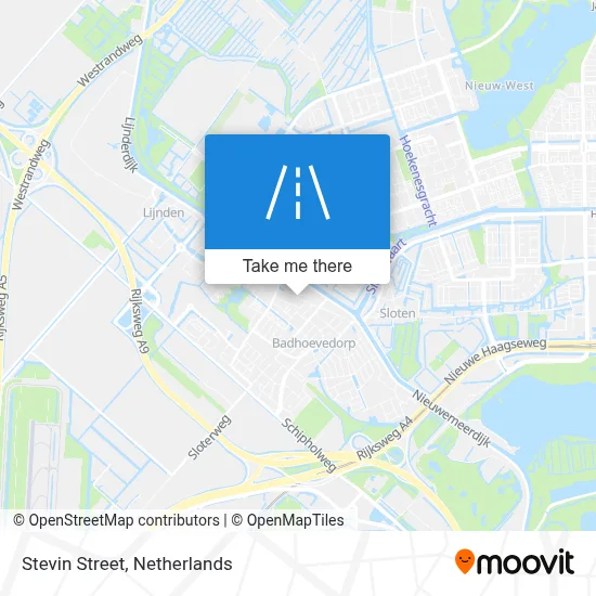 Stevinstraat map