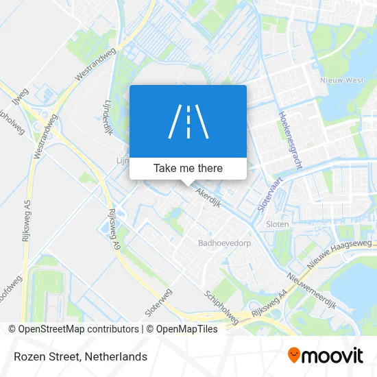 Rozenstraat map
