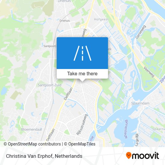 Christina Van Erphof map