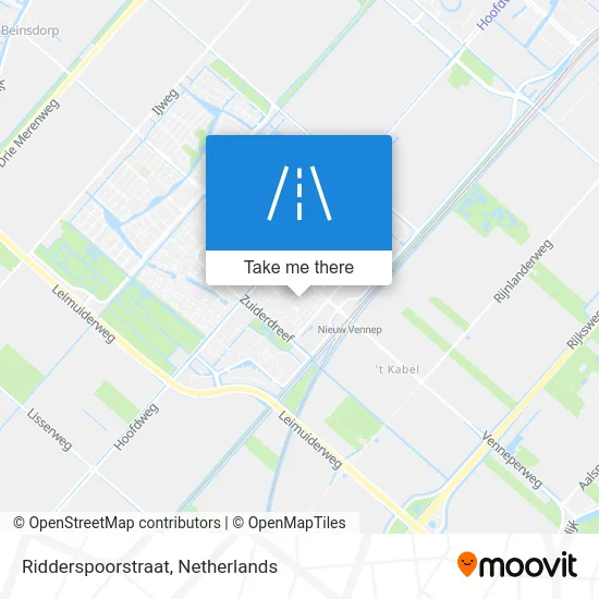 Ridderspoorstraat Karte