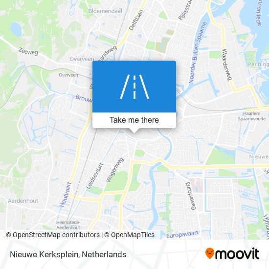Nieuwe Kerksplein map