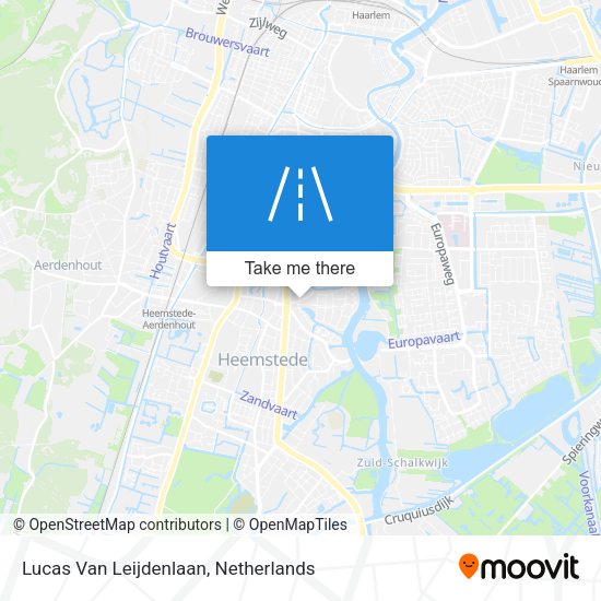 Lucas Van Leijdenlaan map