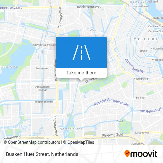 Busken Huetstraat map