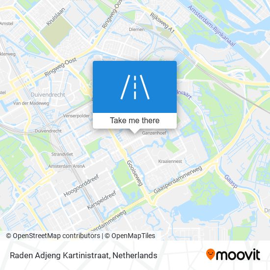 Raden Adjeng Kartinistraat map