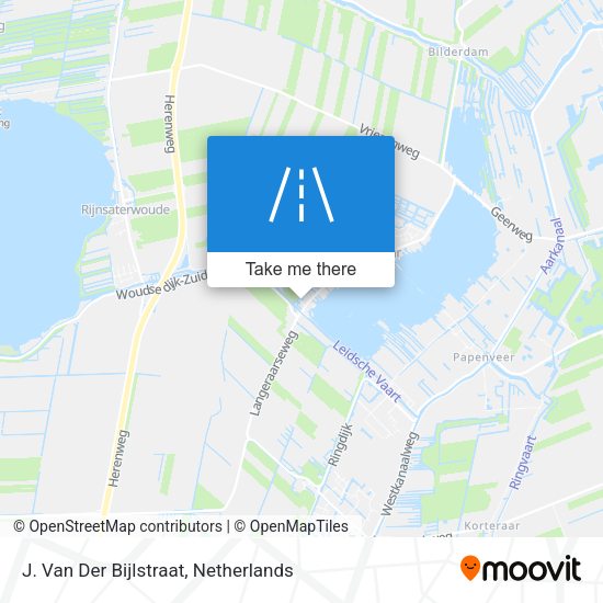 J. Van Der Bijlstraat map
