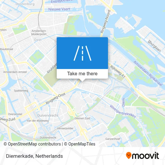 Diemerkade map