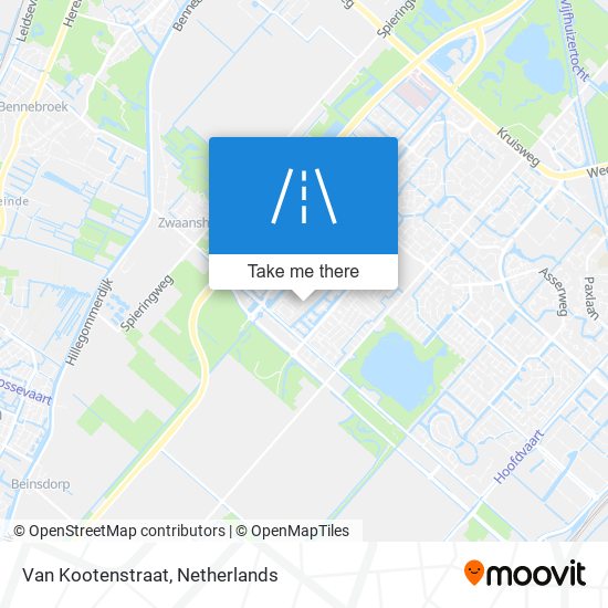 Van Kootenstraat map