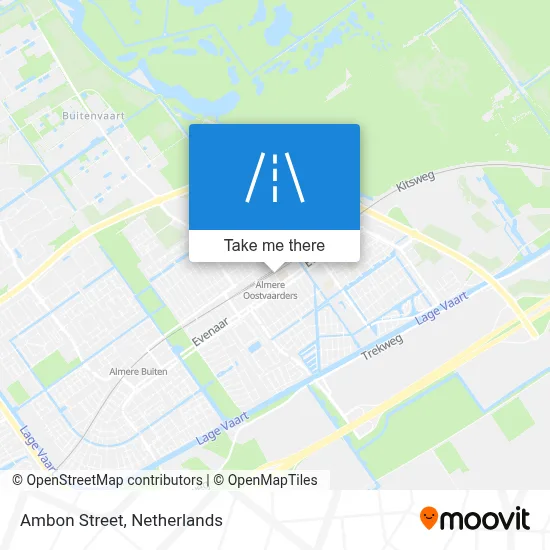Ambonstraat Karte