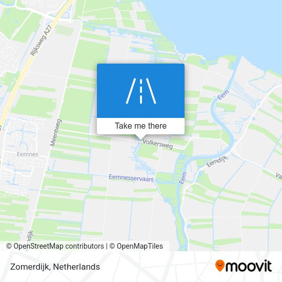 Zomerdijk map