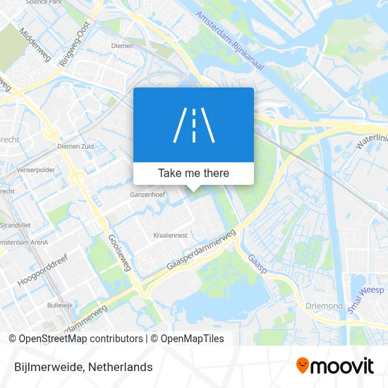 Bijlmerweide map