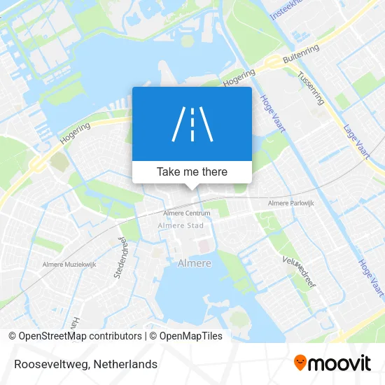 Rooseveltweg map