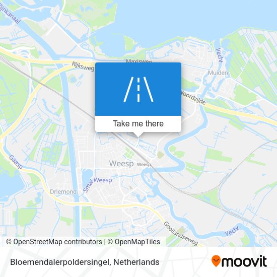 Bloemendalerpoldersingel map