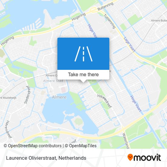 Laurence Olivierstraat map