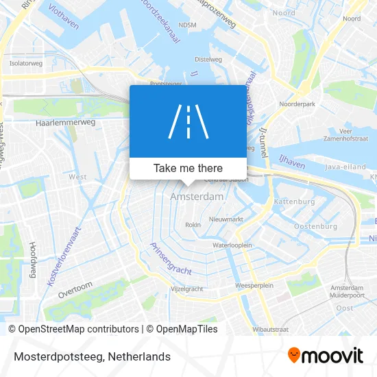 Mosterdpotsteeg map