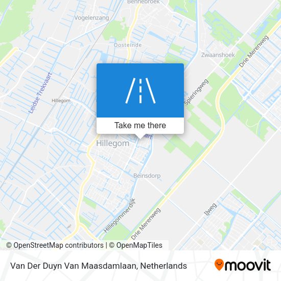 Van Der Duyn Van Maasdamlaan map