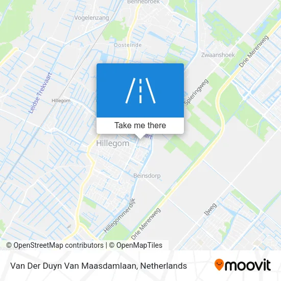 Van Der Duyn Van Maasdamlaan Karte