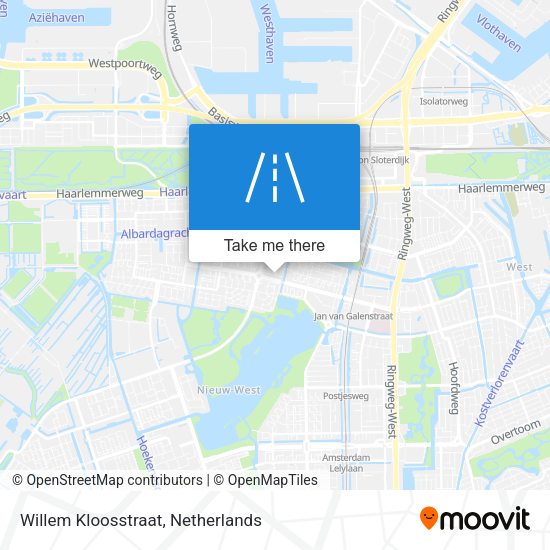 Willem Kloosstraat map