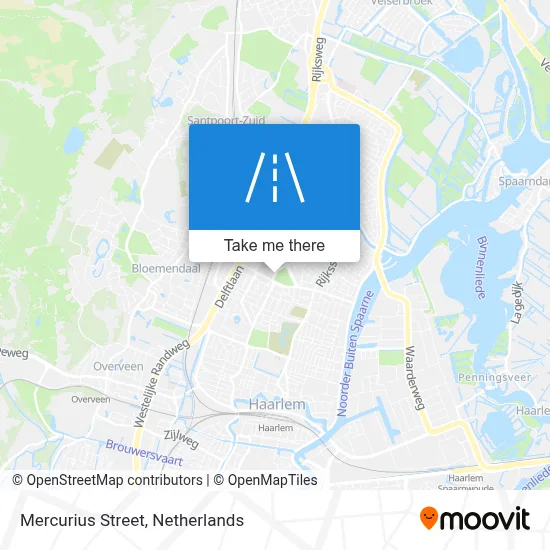 Mercuriusstraat map
