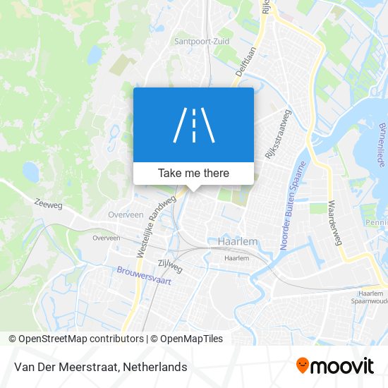 Van Der Meerstraat map