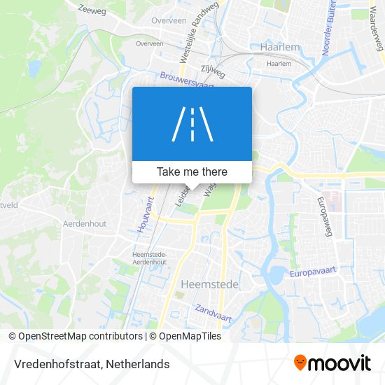 Vredenhofstraat Karte