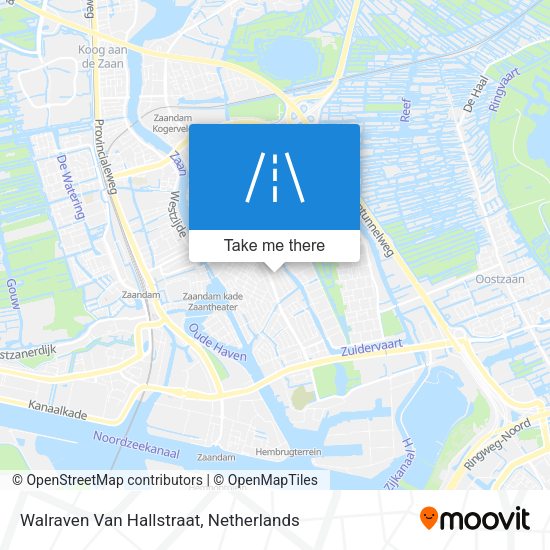 Walraven Van Hallstraat map