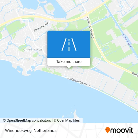 Windhoekweg map