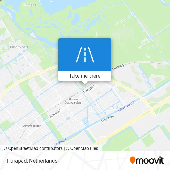 Tiarapad map